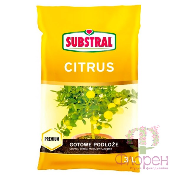  Ґрунт для цитрусових Substral, 3л